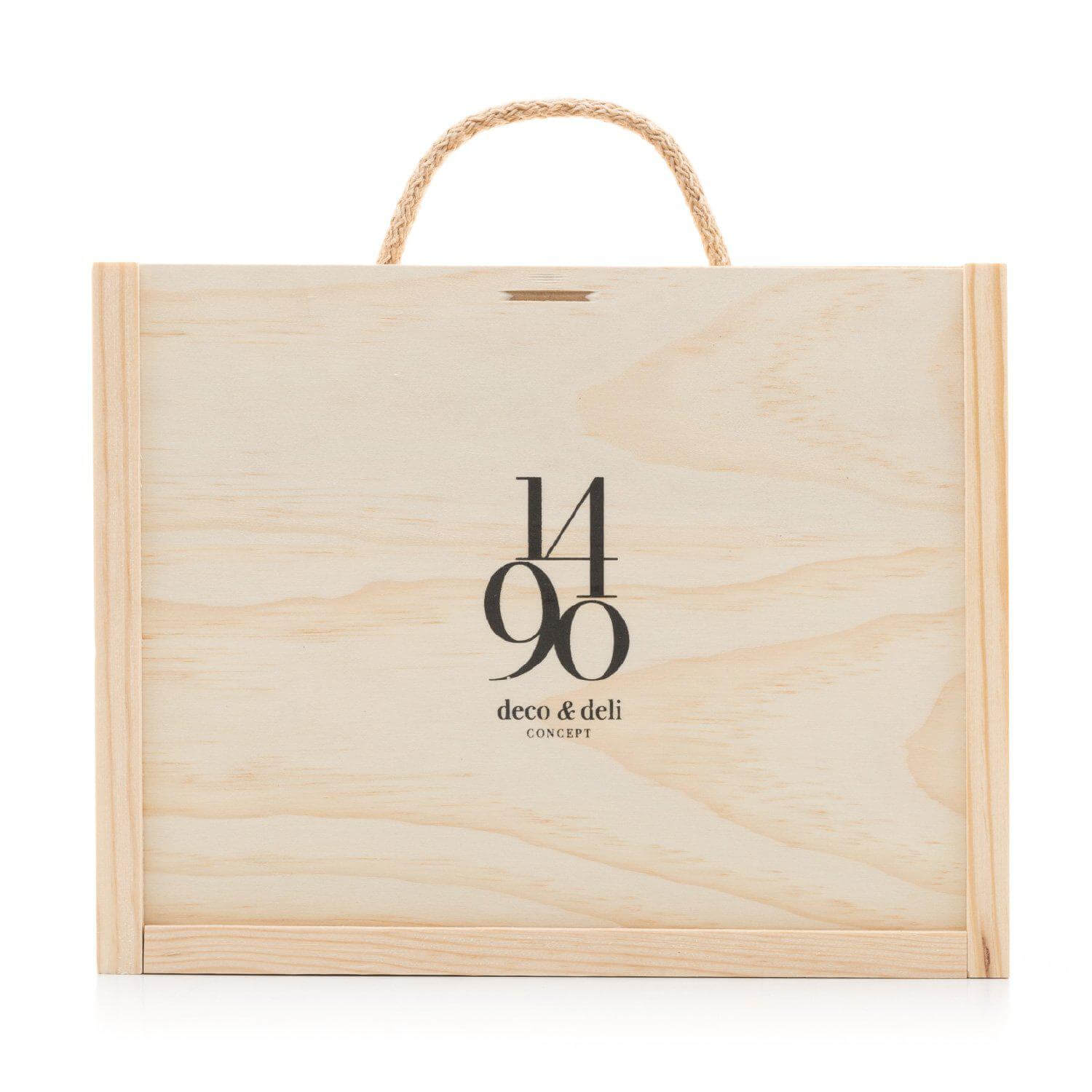 Estuche de madera gourmet Fuente de la Rosa 1490